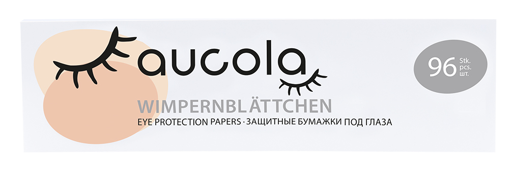 Die Aucola Wimpernblättchen bieten einen angenehmen Tragekomfort und schützen die unteren Wimpern während der Anwendung.