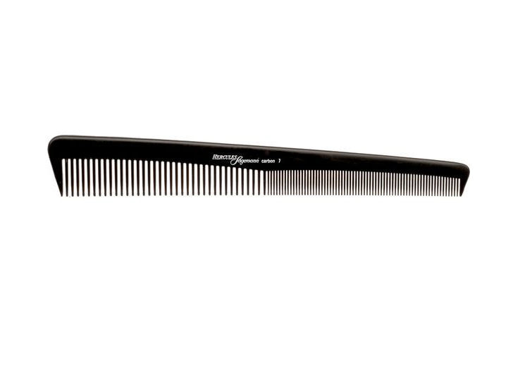 Hercules C7 Facon-Haarschneidekamm 7"Carbon Kamm