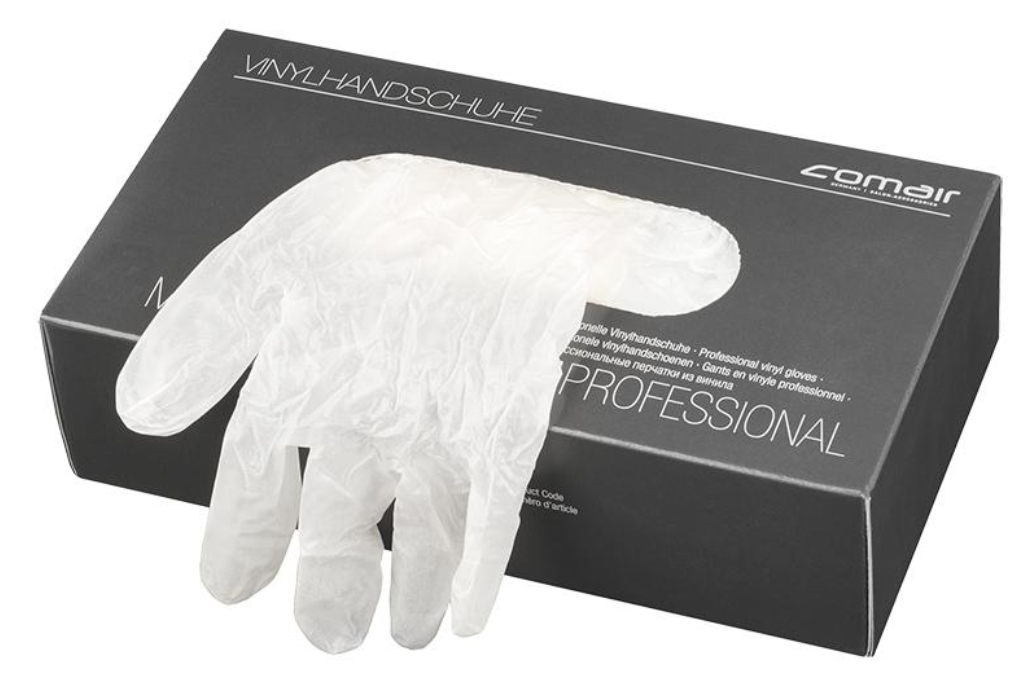 Comair Vinyl Handschuhe Puderfrei 100er Box