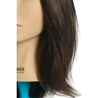 Limage WAVE-SET - Übungskopf MALI 30cm dunkelblond, mit blauem Stativ 