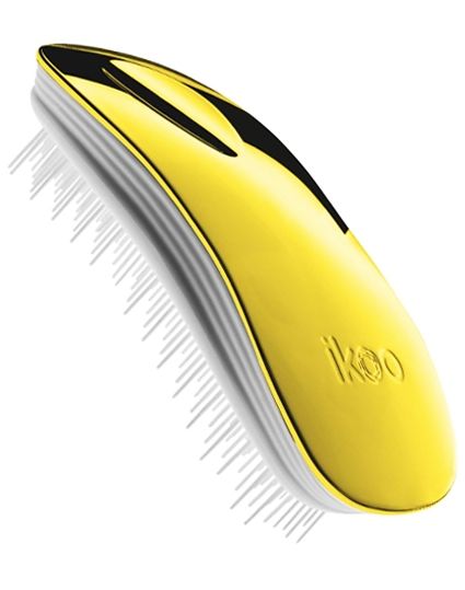 ikoo-Brush-Home-metallic-soleil-white-Haarbürste