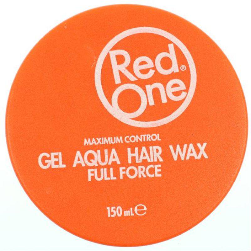 RedOne-Aqua-&-Gel-Hair-Wax-Orange-150ml-Haar-Gel-Full-Force