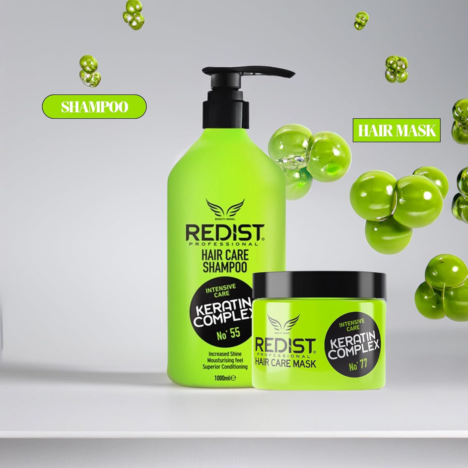 Redist-Keratin-Hair-Care-Shampoo-1000ml-Haar-Shampoo-mit-Keratin-Intensiv