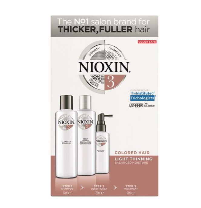 Nioxin System 3 3-Stufen-System 150+150+50ml