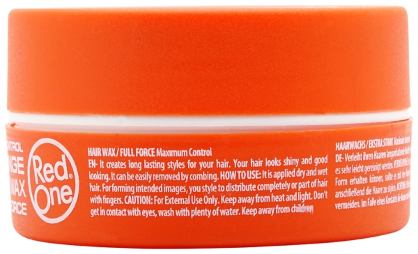 RedOne-Aqua-&-Gel-Hair-Wax-Orange-150ml-Haar-Gel-Full-Force