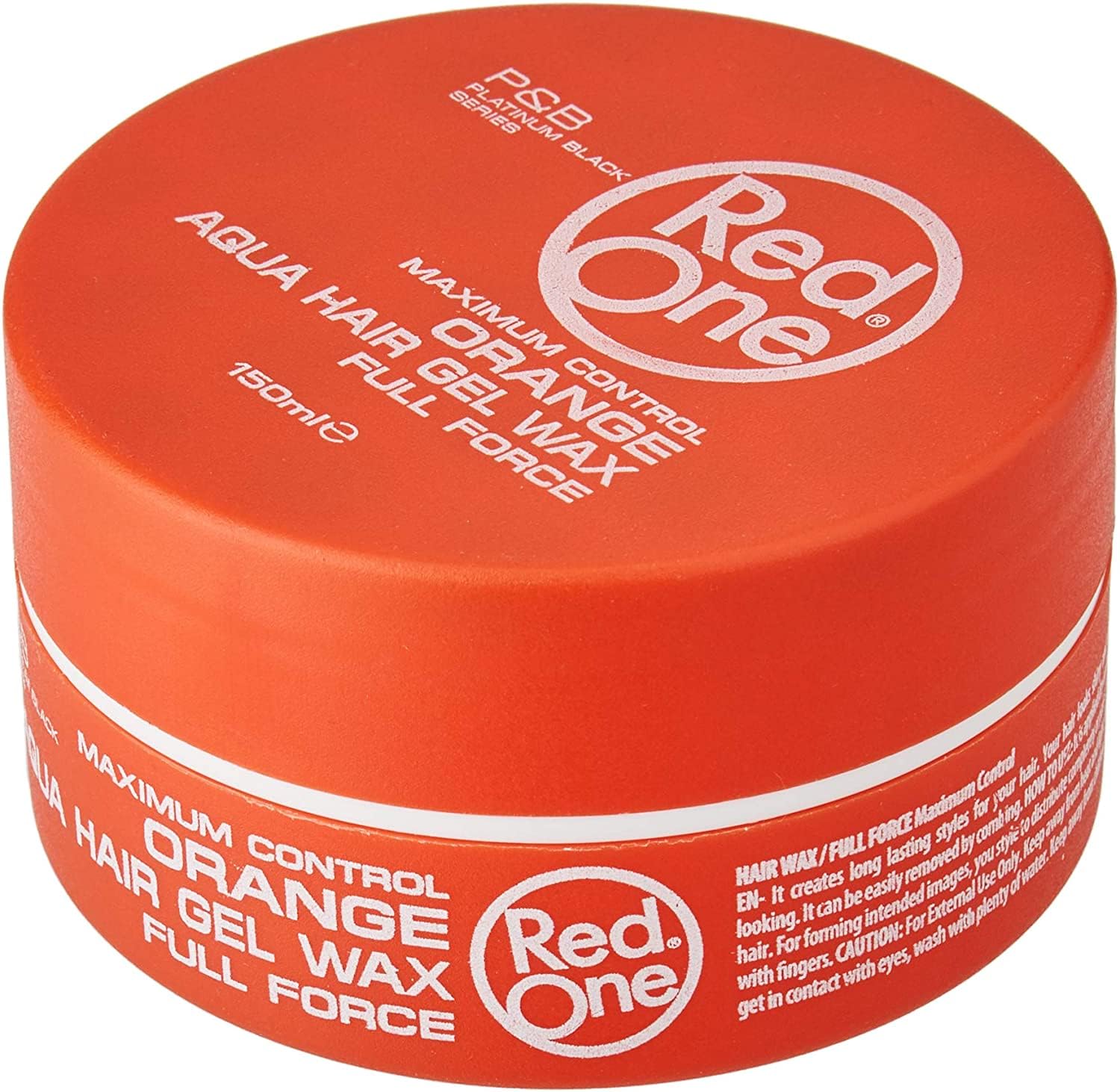 RedOne-Aqua-&-Gel-Hair-Wax-Orange-150ml-Haar-Gel-Full-Force