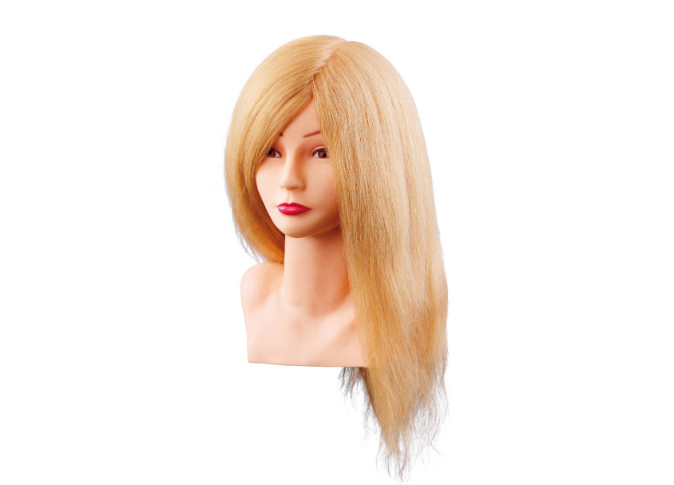 Comair-Übungskopf-Louisa-40cm-blond-Echthaar-mit-Büste 