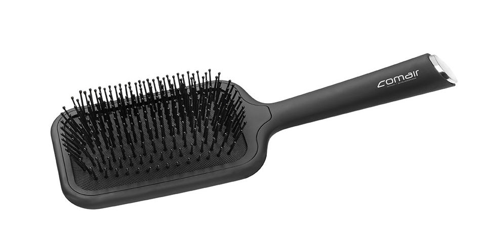 Comair Föhnbrettbürste Paddlebrush Soft-Touch Handgriff schwarz