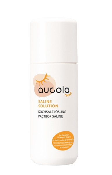 Die Aucola Saline Solution Kochsalzlösung bietet eine schonende und effektive Reinigung für Kontaktlinsen.