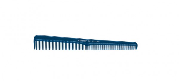 Comair Haarschneidekamm, mittelschräge Schrägung 406 Blue Profi Line