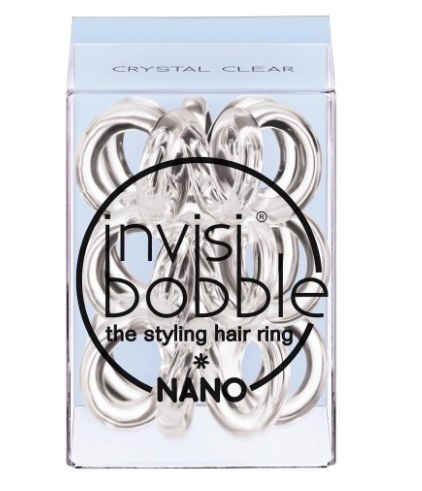 invisibobble NANO Crystal Clear 3er Set