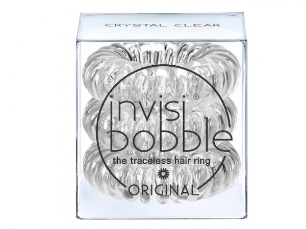 invisibobble ORIGINAL Crystal Clear 3er Set