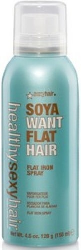 Sexyhair Healthy Soya Want Flat Hair Flat Iron Spray Hitzeschutz 150ml