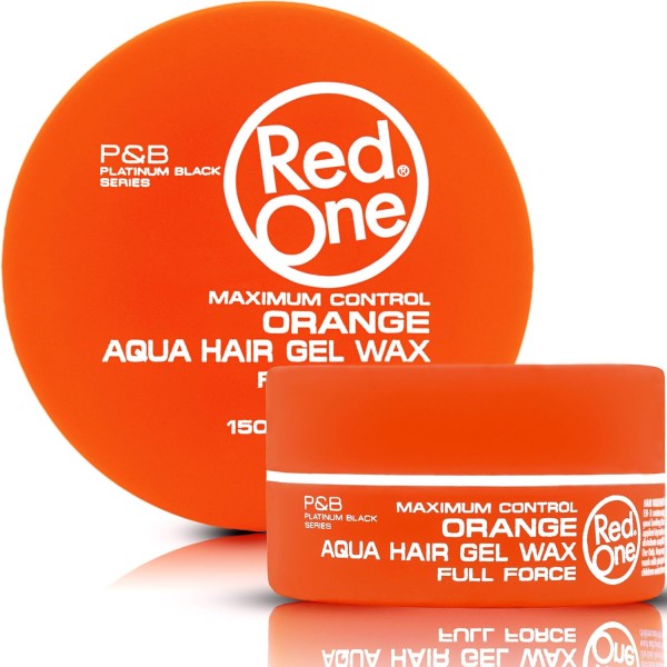 RedOne-Aqua-&-Gel-Hair-Wax-Orange-150ml-Haar-Gel-Full-Force
