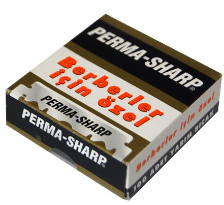Perma-Sharp Single Edge Rasierklingen für Wechselklingenmesser (100 Stk.)